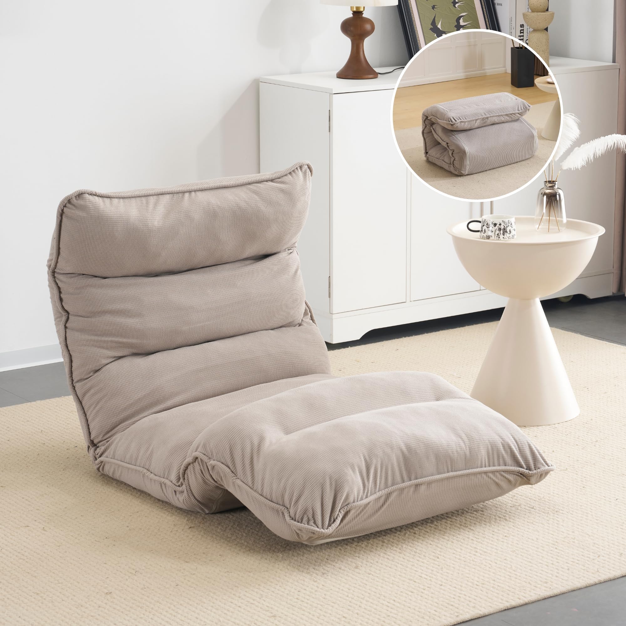 Amazon｜ソファーベッド 1人掛け 幅75cm【完成品・組立て不要】18段階